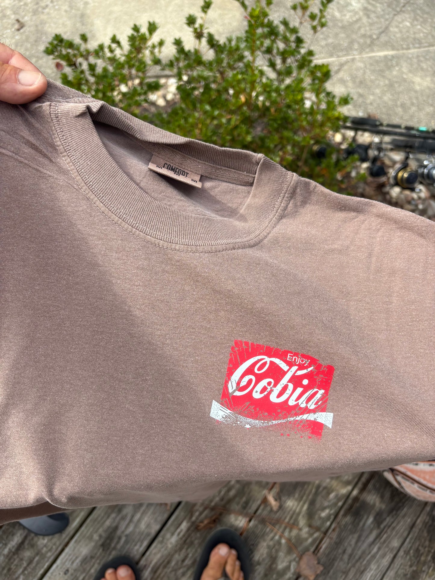 Espresso Enjoy Cobia Comfort Color T Shirt