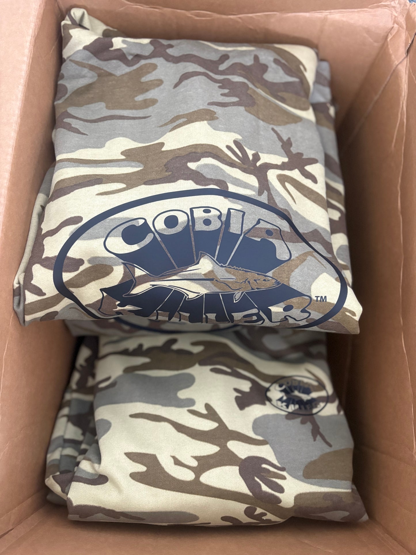 Custom Desert Camo Cobia Killer Hoodie