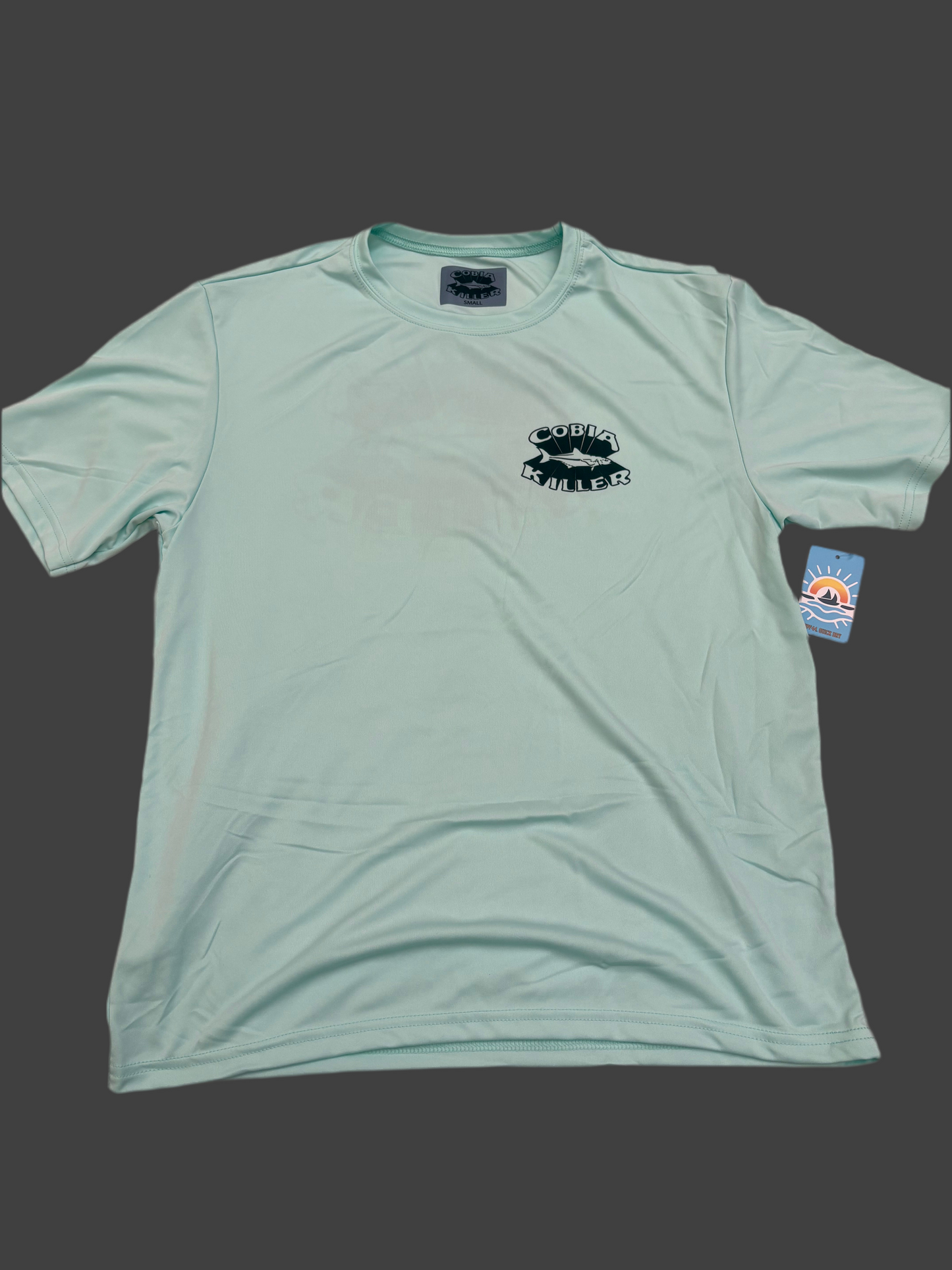 Light Blue Short Sleeve Cooling T shirt