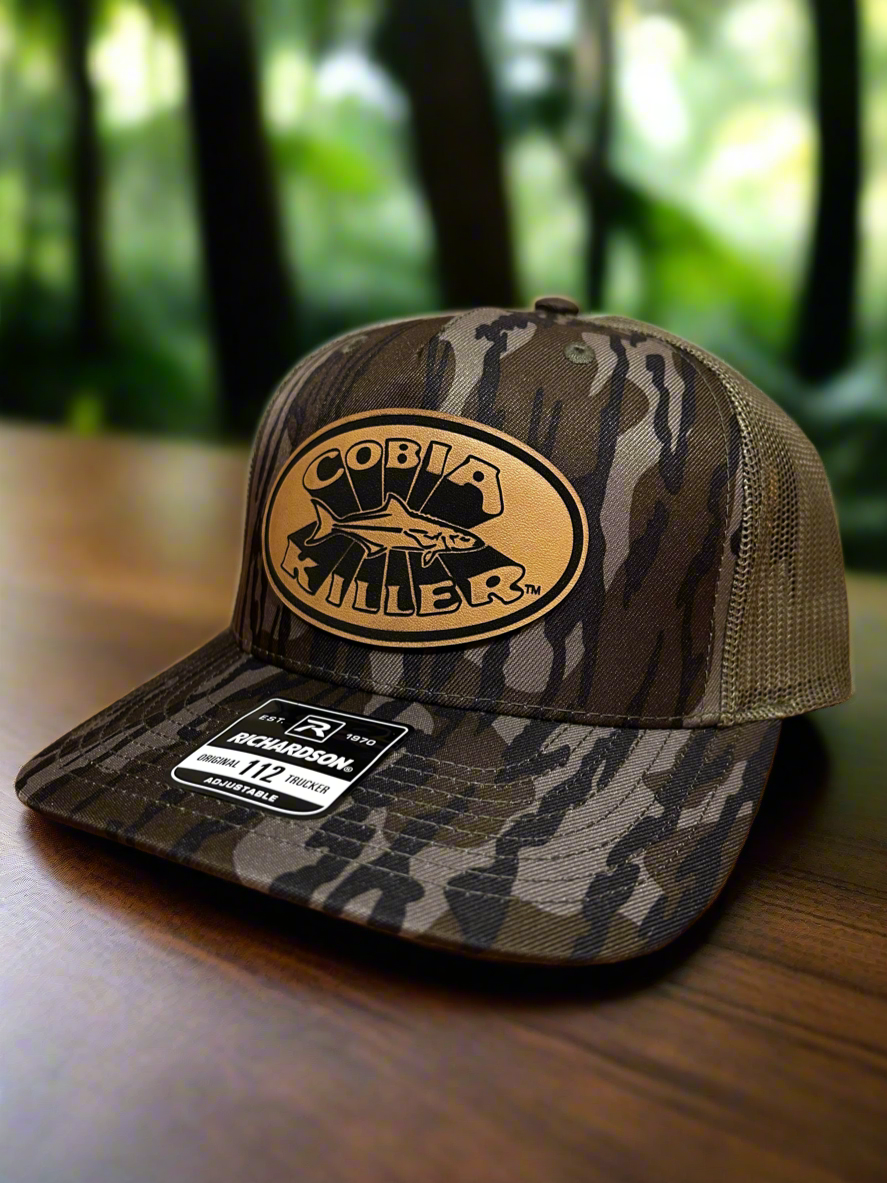 Richardson 112 Cobia Killer Bottomland Hat w Leather Patch