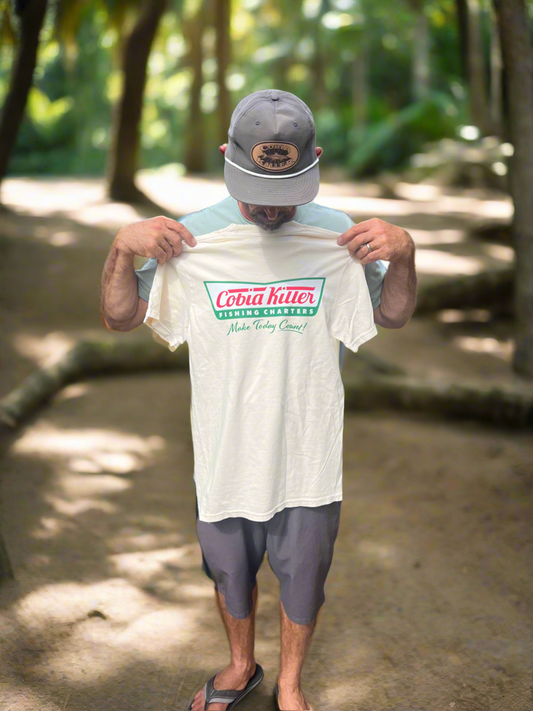 Ivory Krispy Kreme Cobia Killer T shirt “Make Today Count”