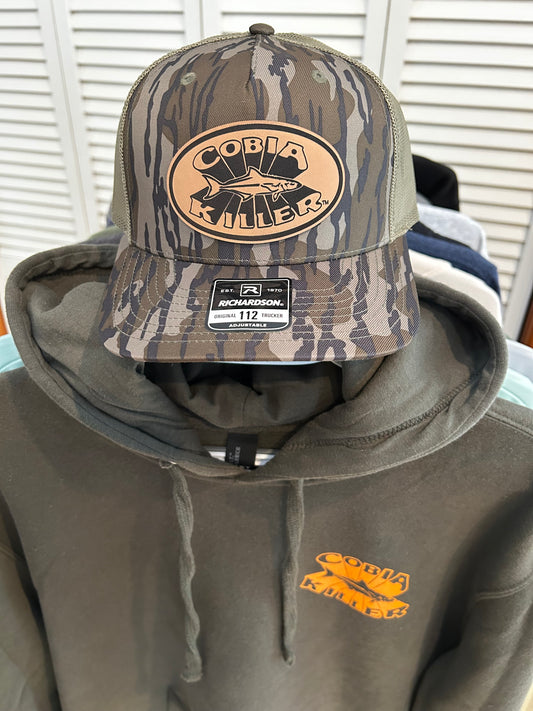 Richardson 112 Cobia Killer Bottomland Hat w Leather Patch