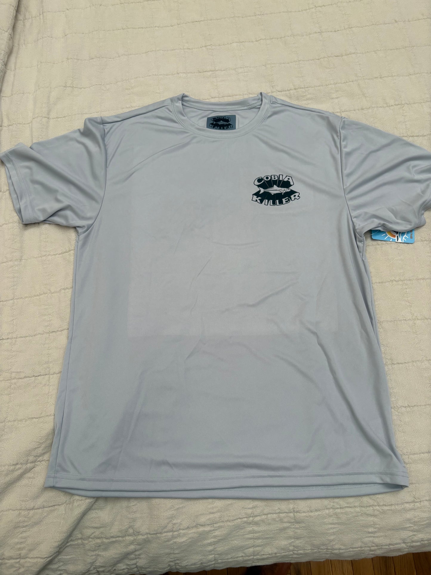 Grey Short Sleeve Cooling T Shirt