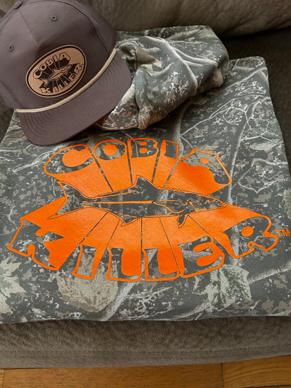 Mocha cafe’ Cobia Killer Rope Hat with Leather Patch