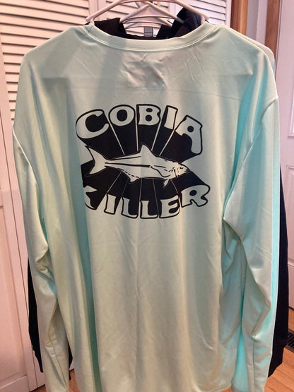 Pastel Mint Long Sleeve Cobia Killer “Cooling Shirt”
