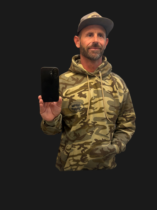 Custom Desert Camo Cobia Killer Hoodie