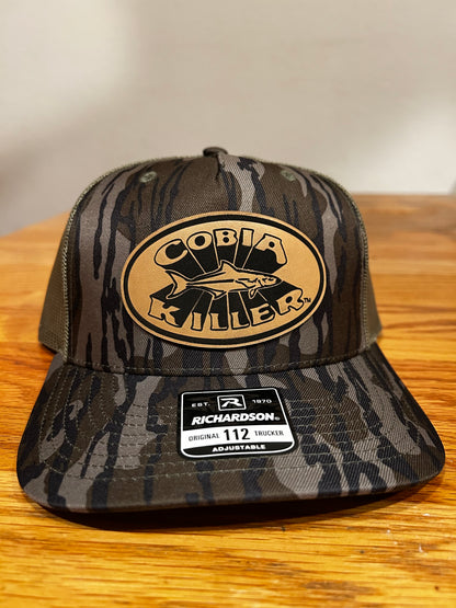 Richardson 112 Cobia Killer Bottomland Hat w Leather Patch