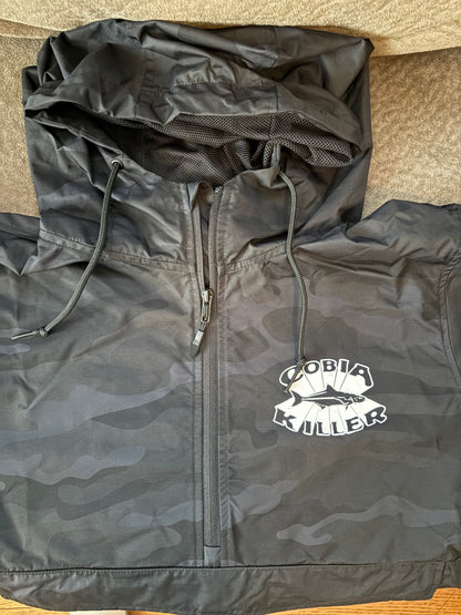Black Camo cobiakiller fishing & rain jacket
