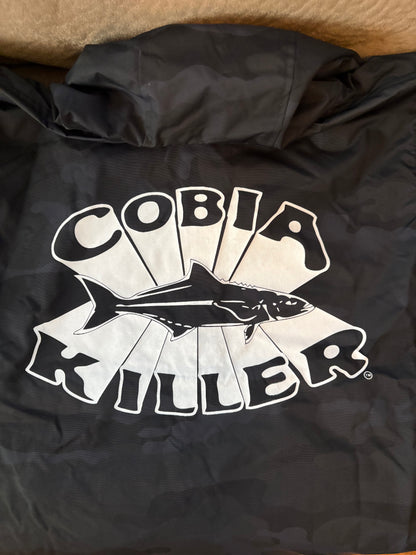 Black Camo cobiakiller fishing & rain jacket