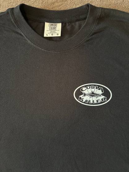 Black Cobiakiller bucktail t shirt